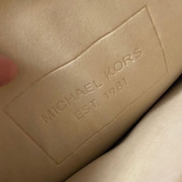 Michael Kors Embossed Black Laptop Bag - Picture 4 of 7